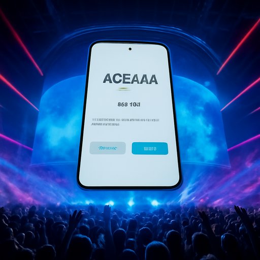 ACE444 APK ইনস্টল নির্দেশনা মোবাইল পর্দায়
